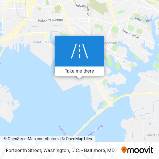 Forteenth Street map