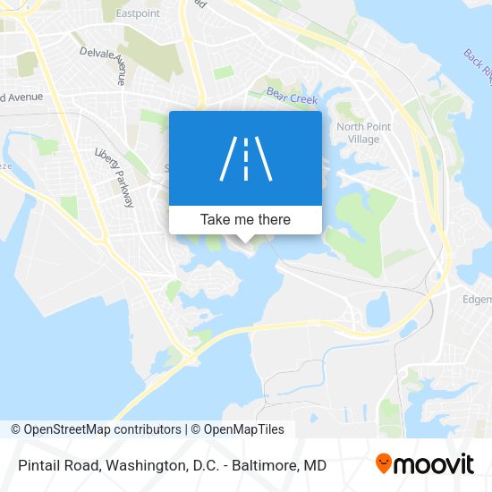 Mapa de Pintail Road