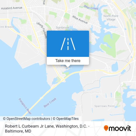 Robert L Curbeam Jr Lane map
