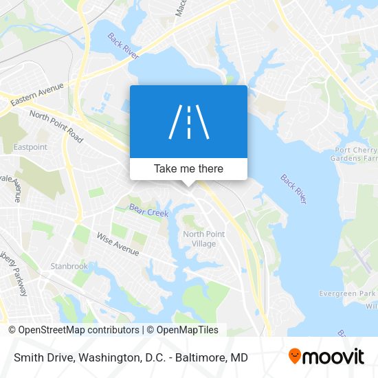 Mapa de Smith Drive