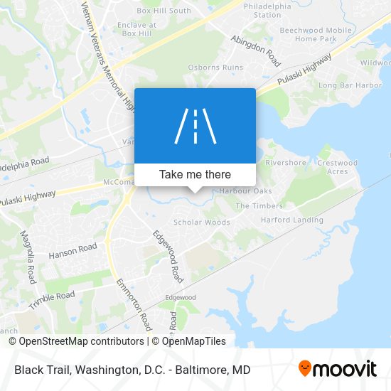 Mapa de Black Trail