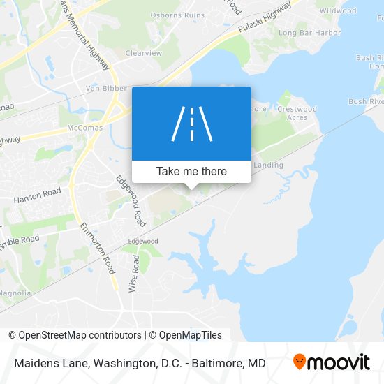 Maidens Lane map