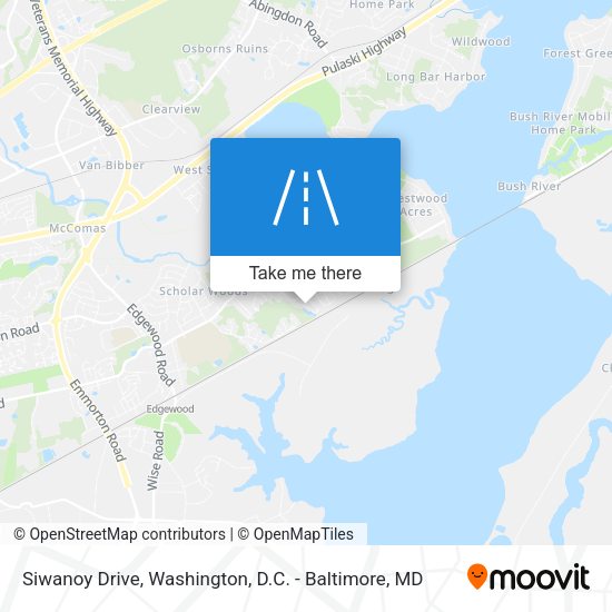 Siwanoy Drive map