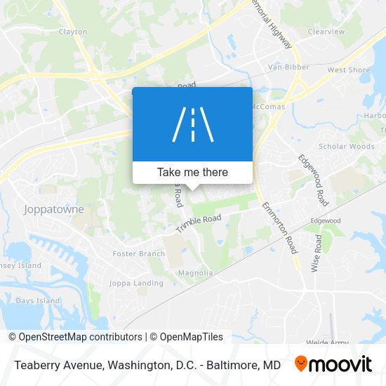 Mapa de Teaberry Avenue