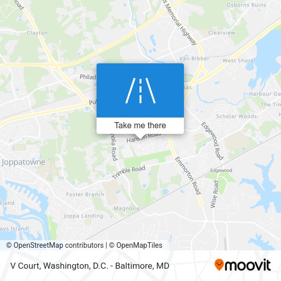 V Court map