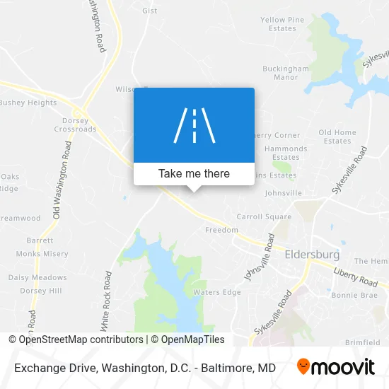 Exchange Drive map