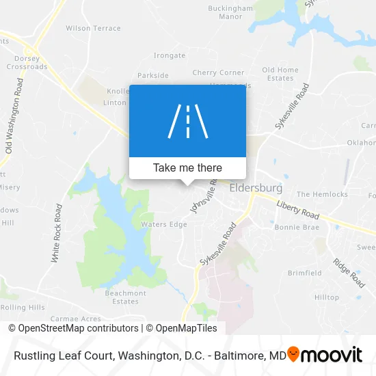Rustling Leaf Court map