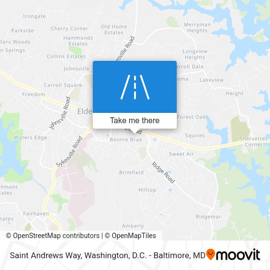 Mapa de Saint Andrews Way