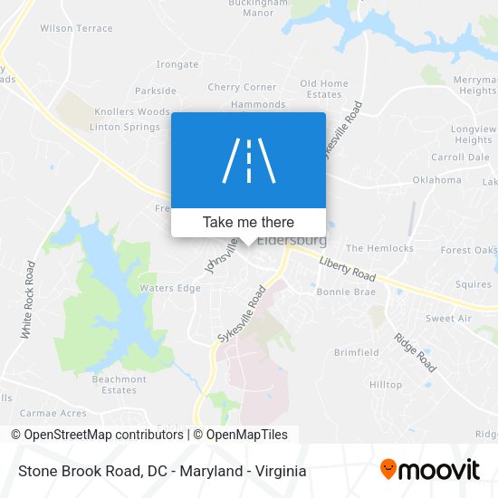 Stone Brook Road map