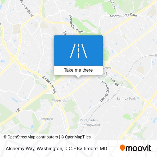 Alchemy Way map