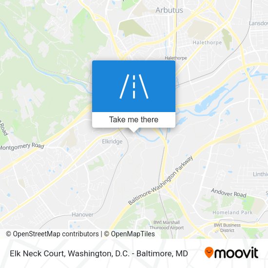Mapa de Elk Neck Court