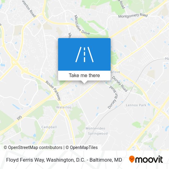 Mapa de Floyd Ferris Way