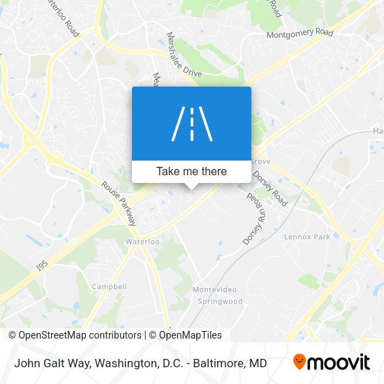 John Galt Way map