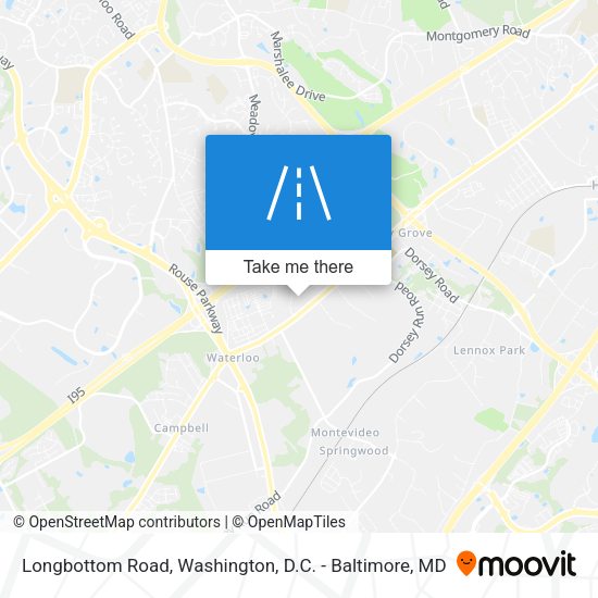 Longbottom Road map