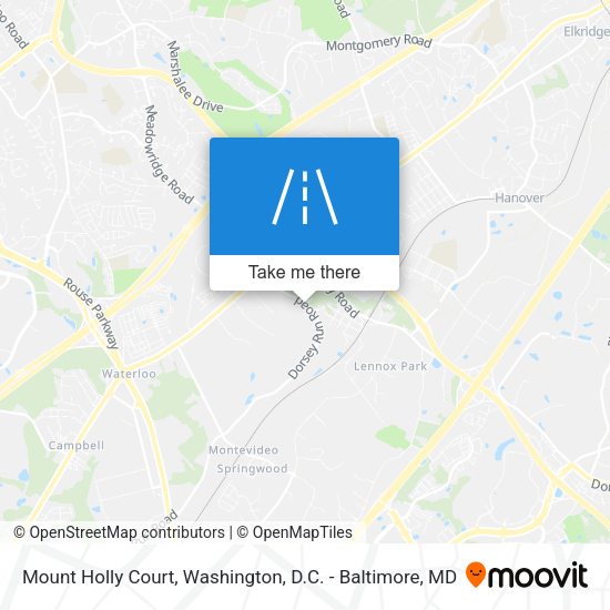Mount Holly Court map