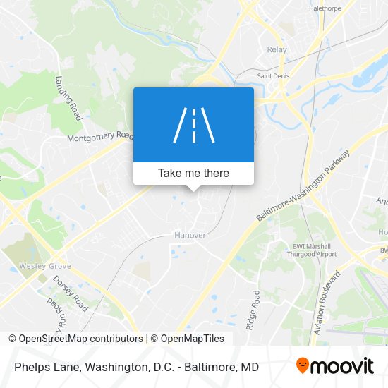 Mapa de Phelps Lane