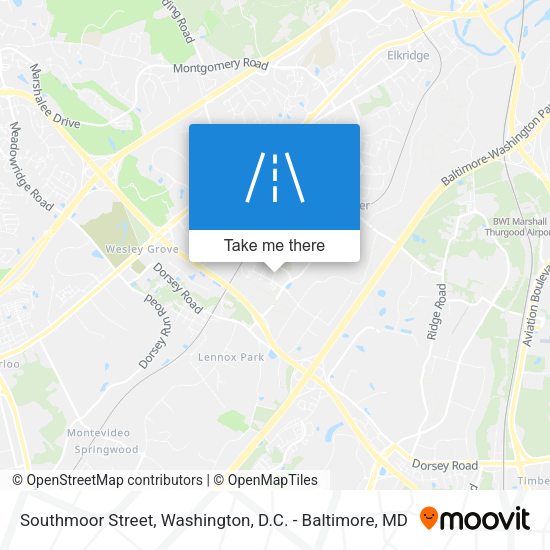 Mapa de Southmoor Street