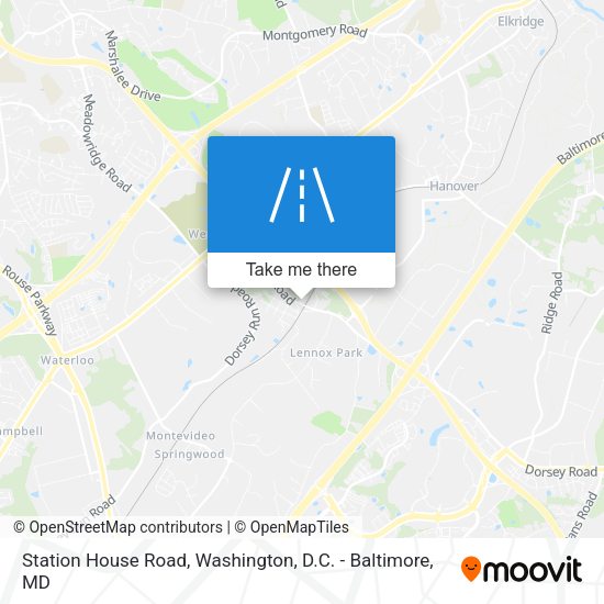 Mapa de Station House Road