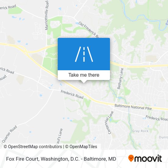 Fox Fire Court map