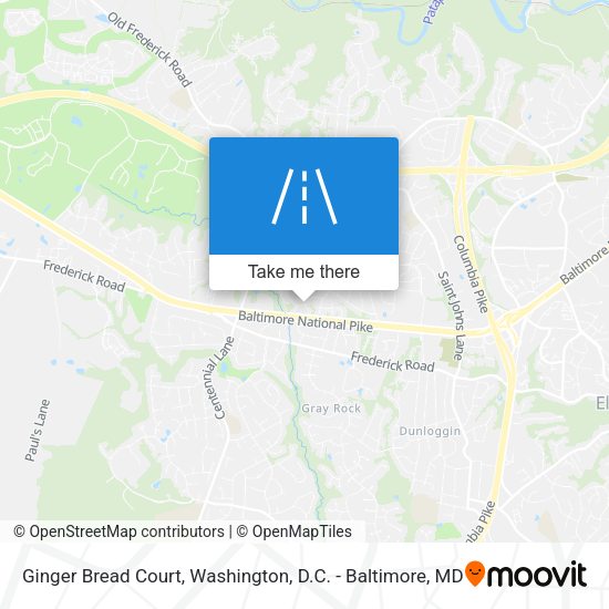 Ginger Bread Court map