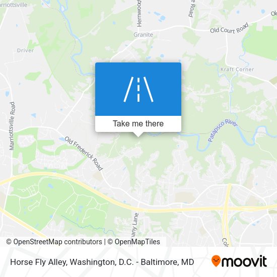 Mapa de Horse Fly Alley