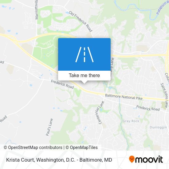 Krista Court map