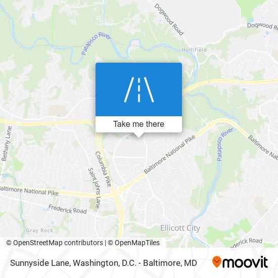 Mapa de Sunnyside Lane