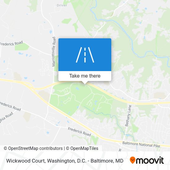 Wickwood Court map
