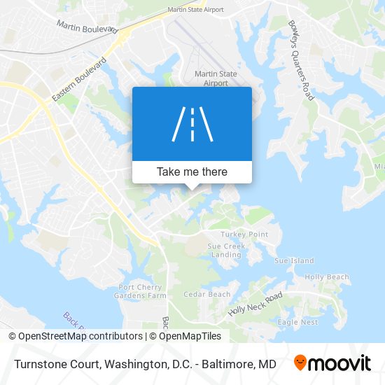 Mapa de Turnstone Court