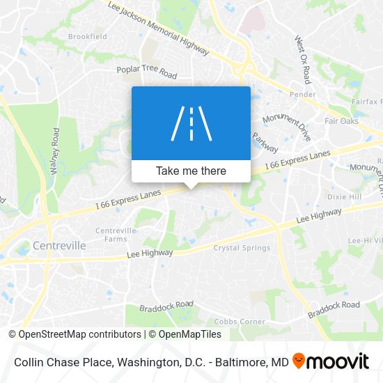 Mapa de Collin Chase Place