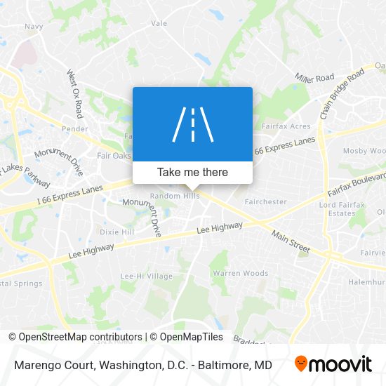 Marengo Court map