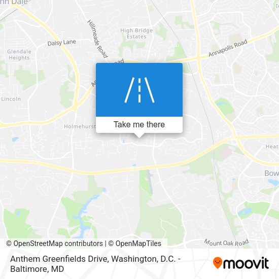 Mapa de Anthem Greenfields Drive