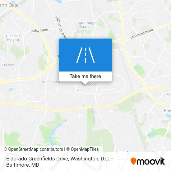 Eldorado Greenfields Drive map