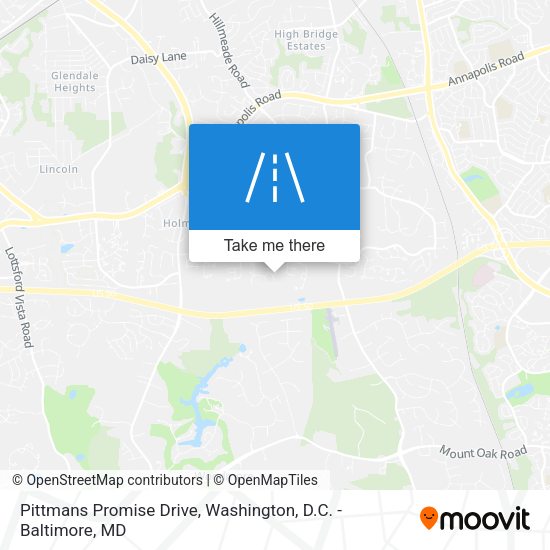 Mapa de Pittmans Promise Drive