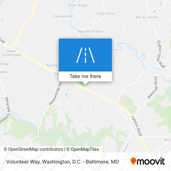 Volunteer Way map