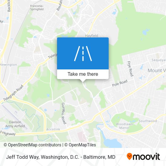 Jeff Todd Way map