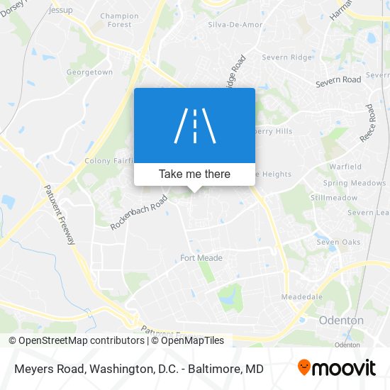 Meyers Road map