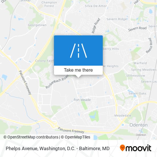 Mapa de Phelps Avenue