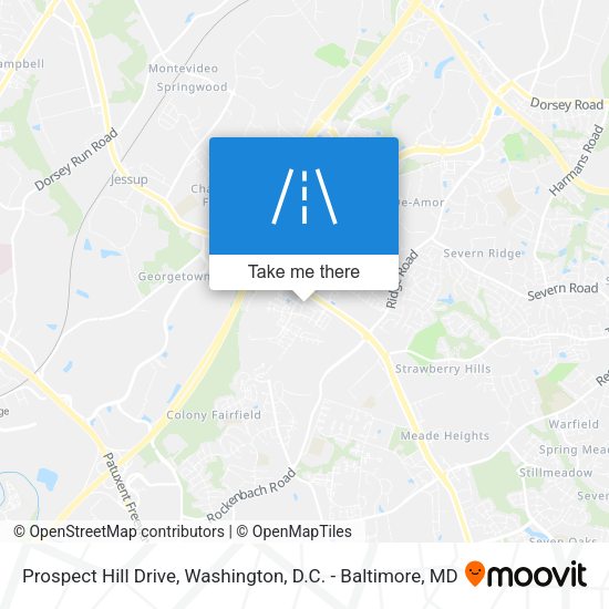 Mapa de Prospect Hill Drive