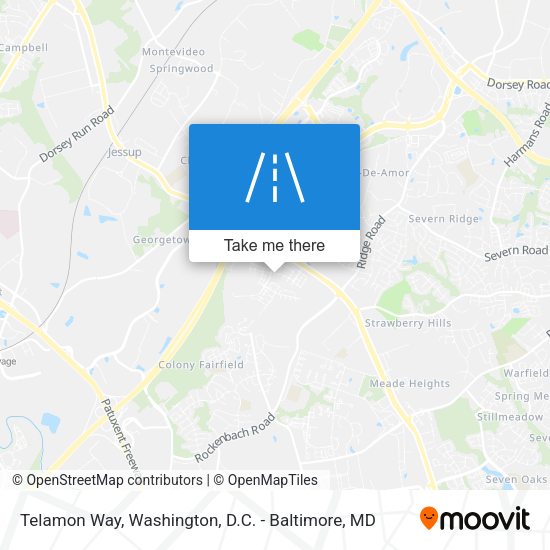Telamon Way map