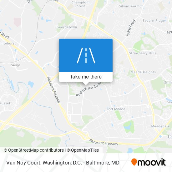 Van Noy Court map
