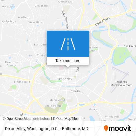 Mapa de Dixon Alley