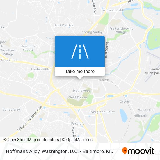 Mapa de Hoffmans Alley