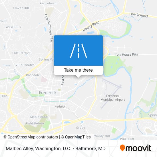 Malbec Alley map