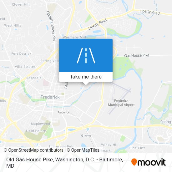 Mapa de Old Gas House Pike