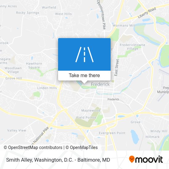 Mapa de Smith Alley