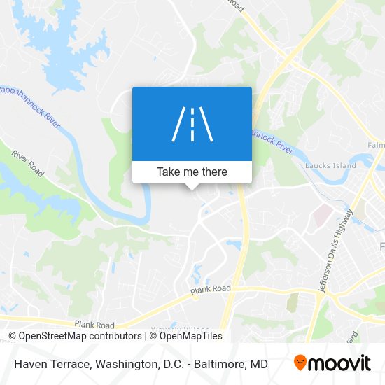 Haven Terrace map