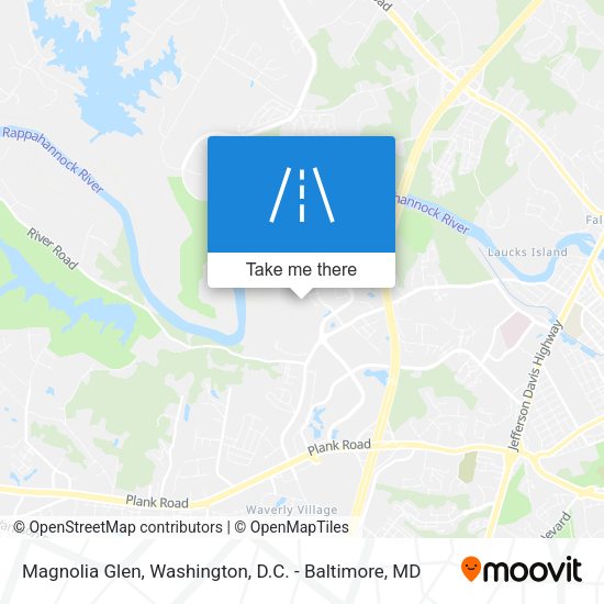 Mapa de Magnolia Glen
