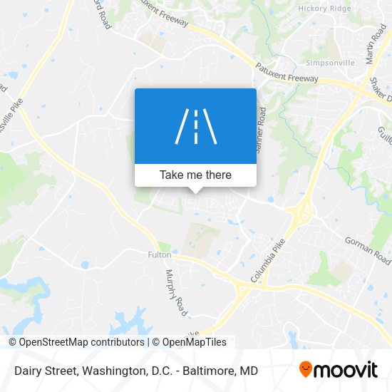 Mapa de Dairy Street