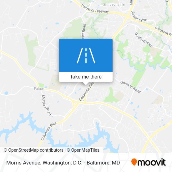 Morris Avenue map